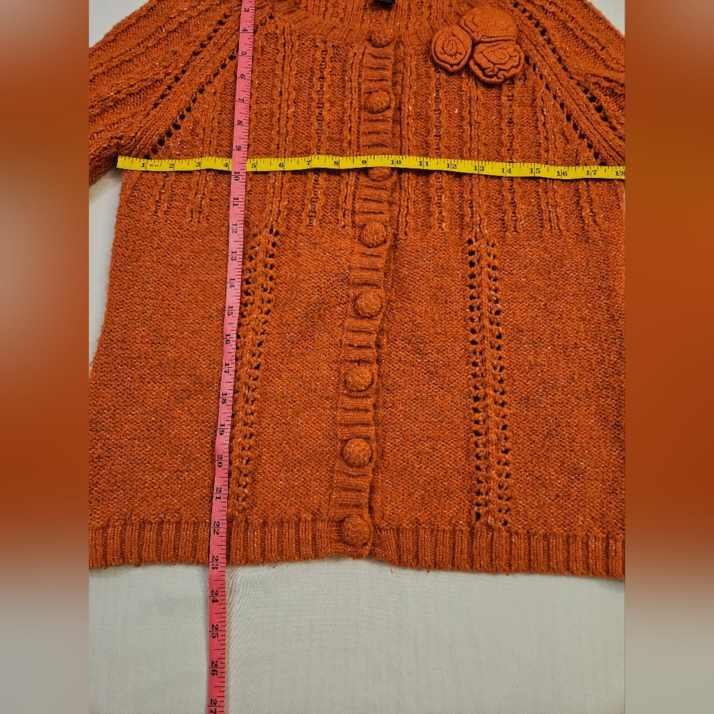 Style&Co Vintage Orange Sweater - Picture 5 of 7